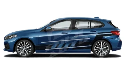 Sticker Auto - Bmw Seria 1 - Modele laterale (01)