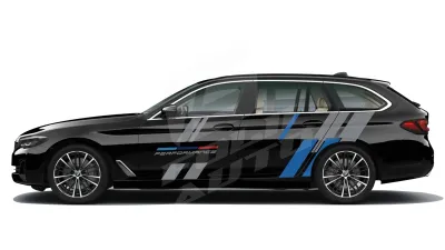 Sticker Auto - Bmw Seria 5 Touring - Modele laterale (37)