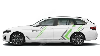 Sticker Auto - Bmw Seria 5 Touring - Modele laterale (67)