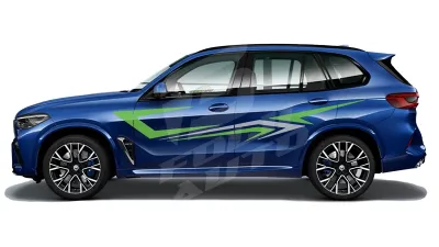 Sticker Auto - Bmw X5 - Modele laterale (48)
