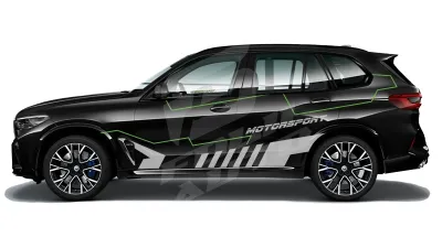 Sticker Auto - Bmw X5 - Modele laterale (61)