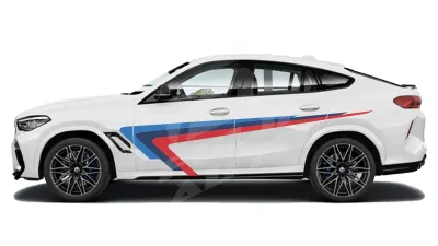 Sticker Auto - Bmw X6 - Modele laterale (44)