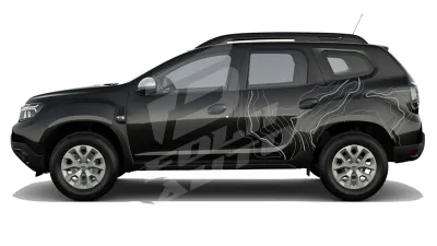 Sticker Auto - Dacia Duster - Modele Laterale (75)