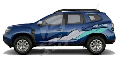 Sticker Auto - Dacia Duster - Modele Laterale (79)