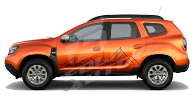 Sticker Auto - Dacia Duster - Modele Laterale (87)