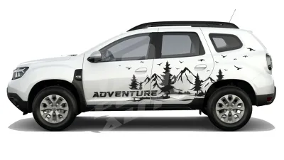 Sticker Auto - Dacia Duster - Modele laterale (89)
