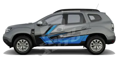 Sticker Auto - Dacia Duster - Modele laterale (90)