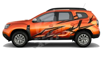 Sticker Auto - Dacia Duster - Modele laterale (91)