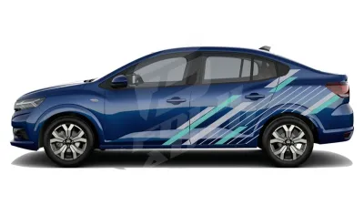 Sticker Auto - Dacia Logan - Modele laterale (43)