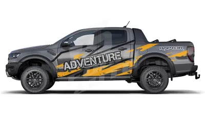 Sticker Auto - Ford Raptor - Modele Laterale (70)
