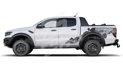 Sticker Auto - Ford Raptor - Modele Laterale (82)