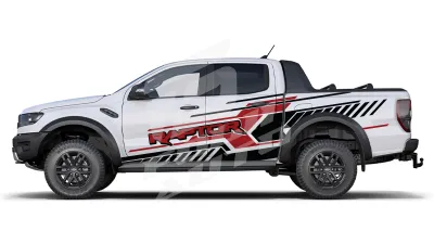 Sticker Auto - Ford Raptor - Modele Laterale (84)
