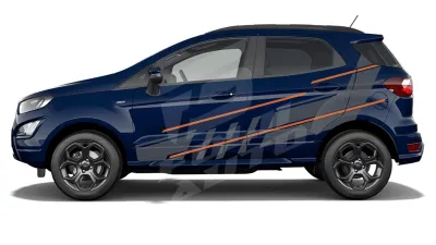 Sticker Auto - Ford Ecosport - Modele laterale (01)