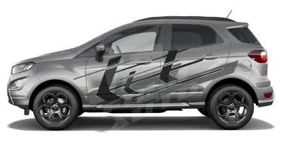 Sticker Auto - Ford Ecosport - Modele laterale (03)