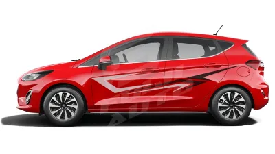 Sticker Auto - Ford Fiesta - Modele laterale (48)