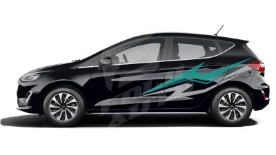 Sticker Auto - Ford Fiesta - Modele laterale (49)