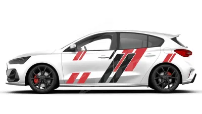 Sticker Auto - Ford Focus - Modele laterale (37)