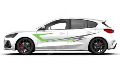 Sticker Auto - Ford Focus - Modele laterale (48)