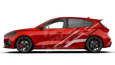 Sticker Auto - Ford Focus - Modele laterale (68)