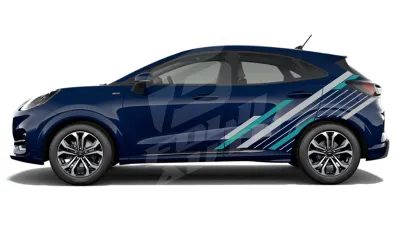 Sticker Auto - Ford Puma - Modele laterale (43)