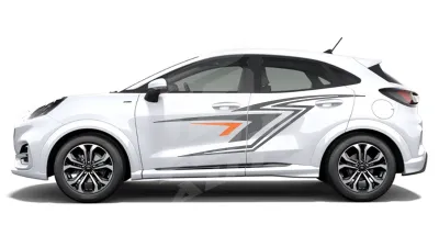 Sticker Auto - Ford Puma - Modele laterale (47)