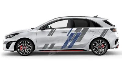 Sticker Auto - Kia Ceed - Modele laterale (37)