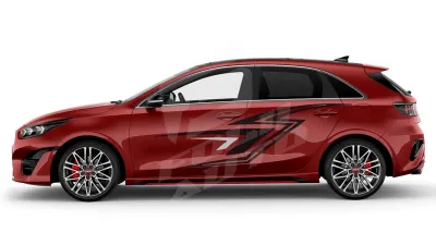 Sticker Auto - Kia Ceed - Modele laterale (47)