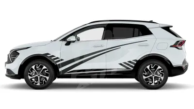 Sticker Auto - Kia Sportage - Modele laterale (06)