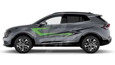 Sticker Auto - Kia Sportage - Modele laterale (48)