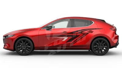 Sticker Auto - Mazda 3 - Modele laterale (47)