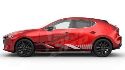 Sticker Auto - Mazda 3 - Modele laterale (60)