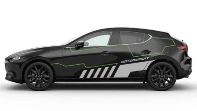 Sticker Auto - Mazda 3 - Modele laterale (61)