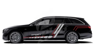 Sticker Auto - Mercedes Combi - Modele laterale (66)