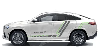 Sticker Auto - Mercedes Suv - Modele laterale (66)