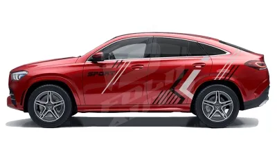 Sticker Auto - Mercedes Suv - Modele laterale (67)