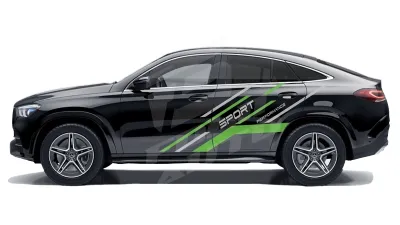 Sticker Auto - Mercedes Suv - Modele laterale (68)