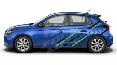 Sticker Auto - Opel Corsa - Modele laterale (43)