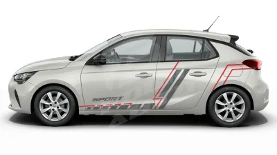 Sticker Auto - Opel Corsa - Modele laterale (66)