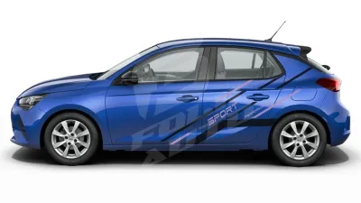 Sticker Auto - Opel Corsa - Modele laterale (68)