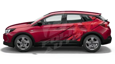Sticker Auto - Opel Grandland - Modele laterale (13)