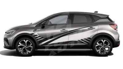 Sticker Auto - Reanault Capture - Modele laterale (06)