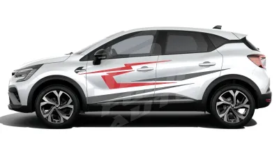 Sticker Auto - Reanault Capture - Modele laterale (46)
