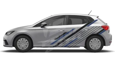 Sticker Auto - Seat Ibiza - Modele laterale (43)