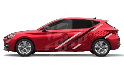 Sticker Auto - Seat Leon - Modele laterale (43)