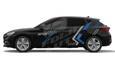 Sticker Auto - Seat Leon - Modele laterale (67)