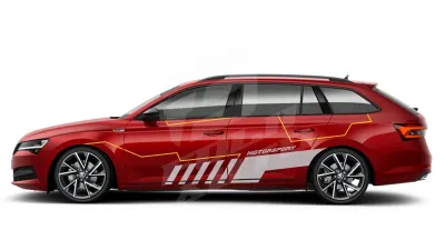 Sticker Auto - Skoda Superb - Modele laterale (61)