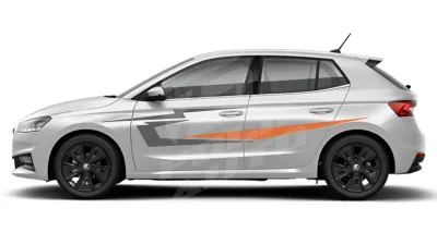 Sticker Auto - Skoda Fabia - Modele laterale (46)