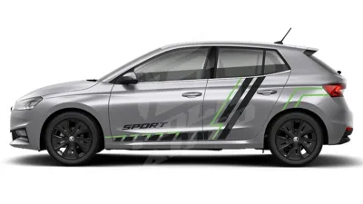 Sticker Auto - Skoda Fabia - Modele laterale (66)