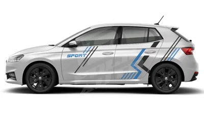 Sticker Auto - Skoda Fabia - Modele laterale (67)