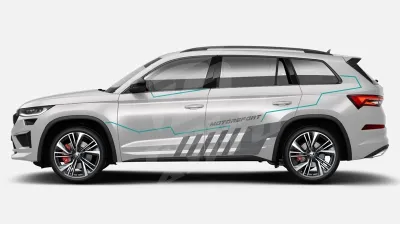 Sticker Auto - Skoda Kodiaq - Modele laterale (61)